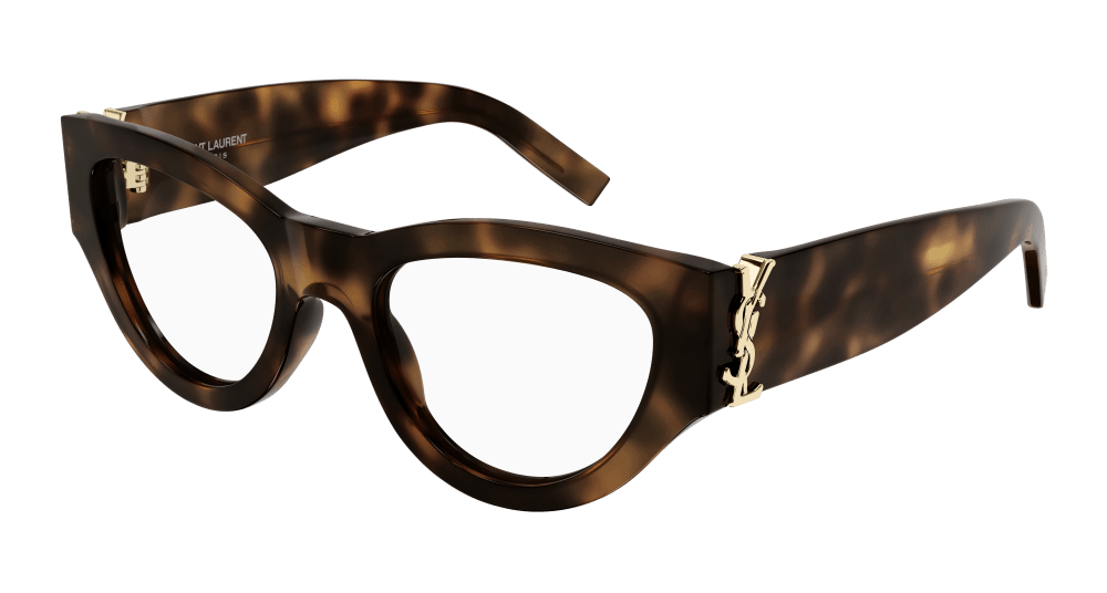Saint Laurent SL M94 OPT-002 Mens CAT EYE Optical Frame - Havana
