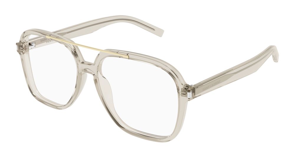 Saint Laurent SL 545 OPT-003 Womens RECTANGULAR / SQUARED Optical Frame - Beige