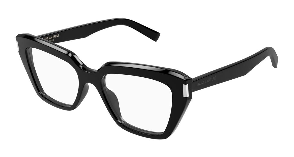 Saint Laurent SL 829-001 Womens CAT EYE Optical Frame - Black