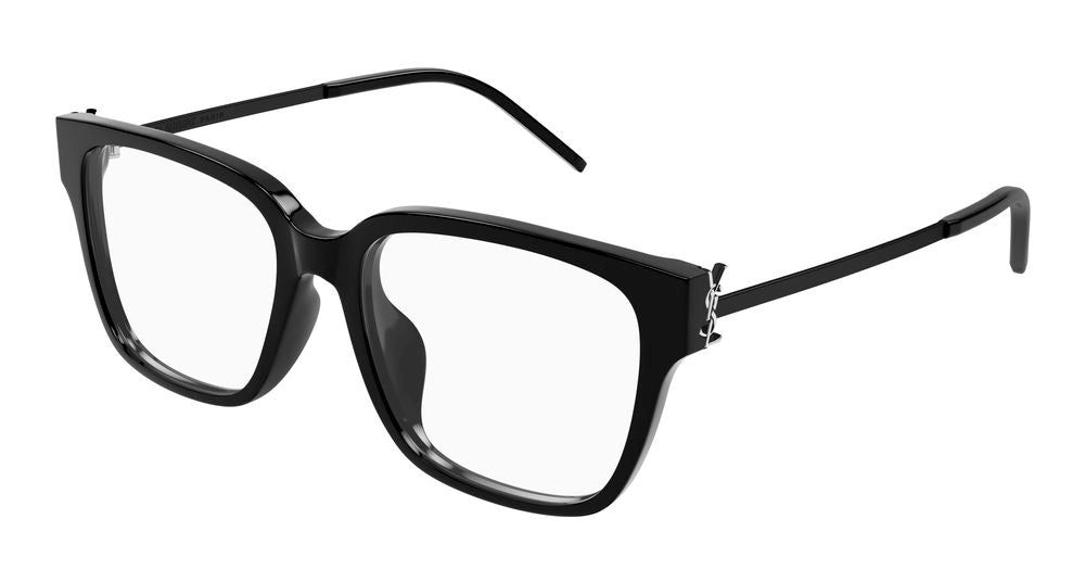 Saint Laurent SL M48O_A/FN-002 Womens RECTANGULAR / SQUARED Optical Frame - Black