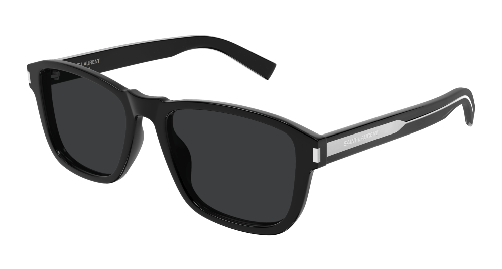Saint Laurent SL 710-001 Mens RECTANGULAR / SQUARED Sunglasses - Black