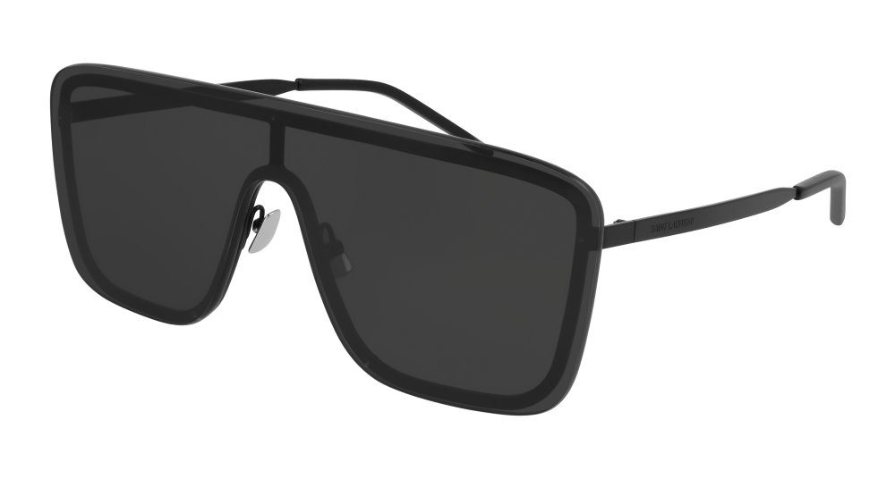 Saint Laurent SL 364 MASK-002 MASK Sunglasses - Black