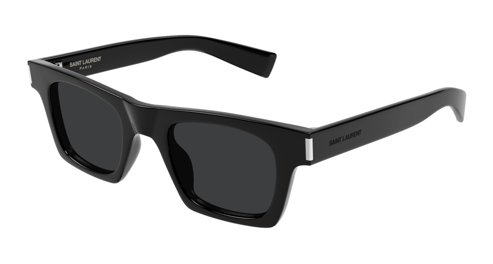 Multi-brand SL 719-001 RECTANGULAR / SQUARED Sunglasses - Black