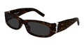 Saint Laurent SL M152-002 RECTANGULAR / SQUARED Sunglasses - Havana