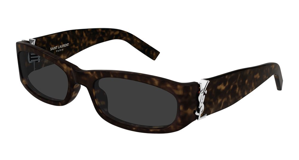 Saint Laurent SL M152-002 RECTANGULAR / SQUARED Sunglasses - Havana