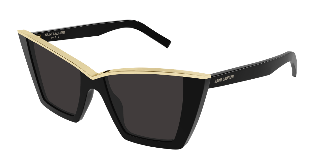 Saint Laurent SL 570-001 Womens CAT EYE Sunglasses - Black