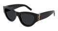 Saint Laurent SL M94-001 Womens CAT EYE Sunglasses - Black