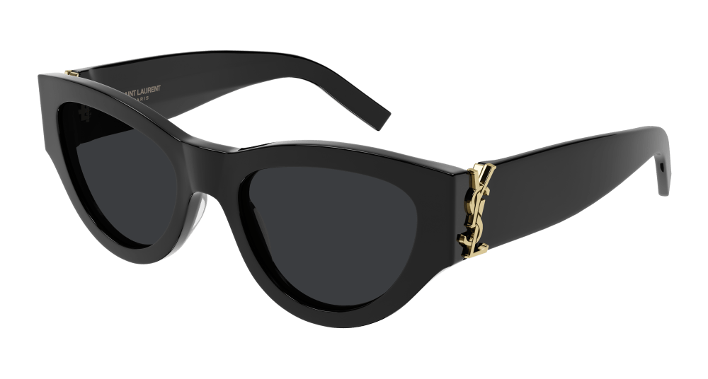 Saint Laurent SL M94-001 Womens CAT EYE Sunglasses - Black