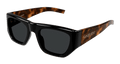 Saint Laurent SL 740-004 Womens RECTANGULAR / SQUARED Sunglasses - Black