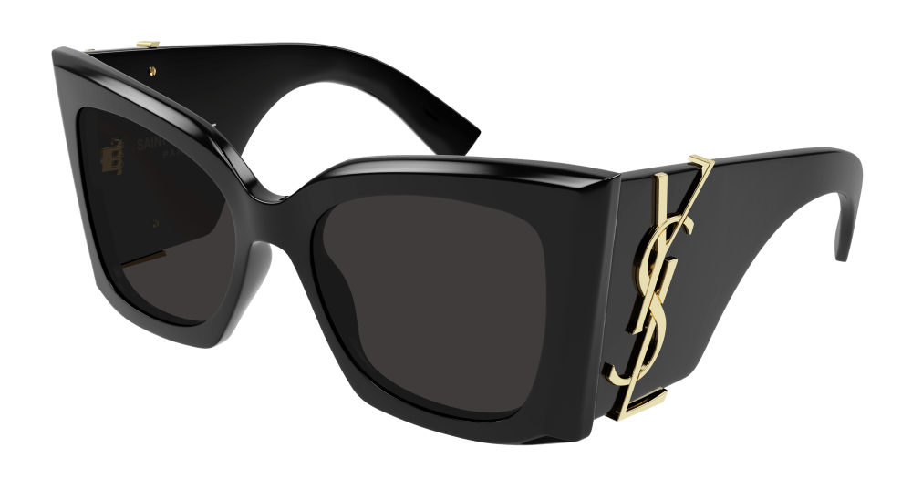Saint Laurent SL M119 BLAZE-001 Womens CAT EYE Sunglasses - Black