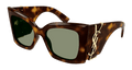 Saint Laurent SL M119 BLAZE-002 Womens CAT EYE Sunglasses - Havana