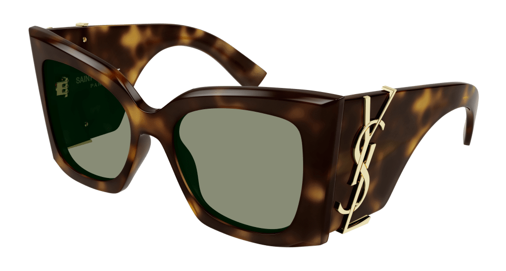Saint Laurent SL M119 BLAZE-002 Womens CAT EYE Sunglasses - Havana