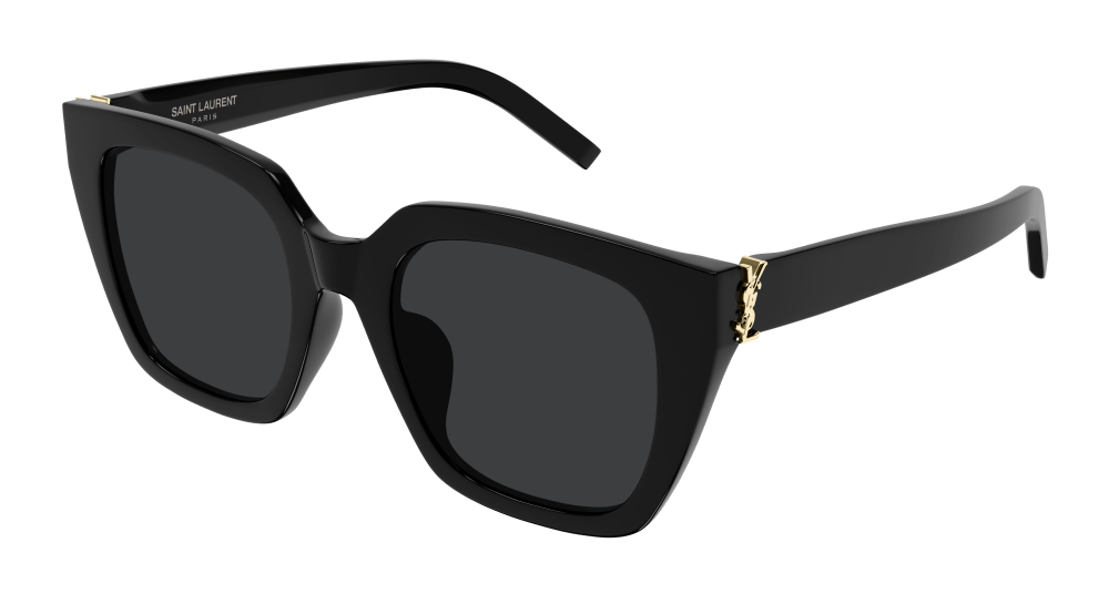 Saint Laurent SL M143-001 Womens CAT EYE Sunglasses - Black