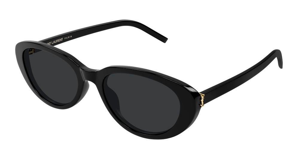 Saint Laurent SL M154-001 Womens ROUND/OVAL/PANTHOS Sunglasses - Black