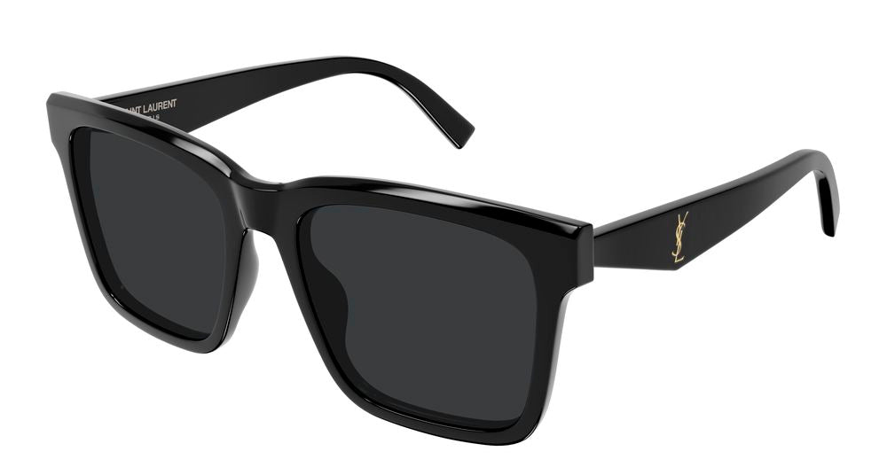 Saint Laurent SL M170-001 Womens RECTANGULAR / SQUARED Sunglasses - Black