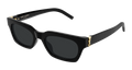 Saint Laurent SL M175-001 Womens RECTANGULAR / SQUARED Sunglasses - Black