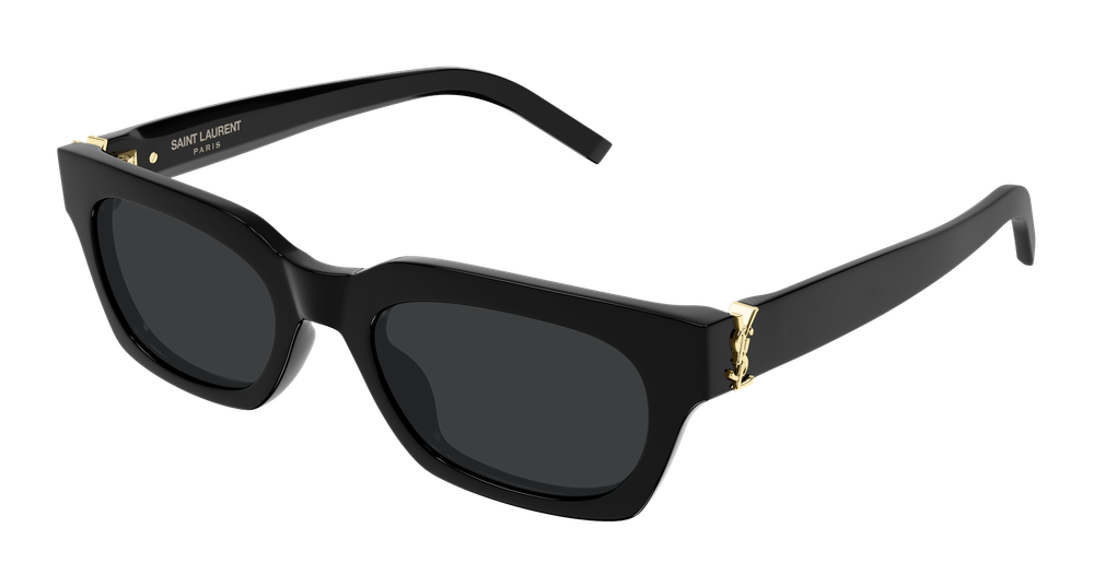 Saint Laurent SL M175-001 Womens RECTANGULAR / SQUARED Sunglasses - Black