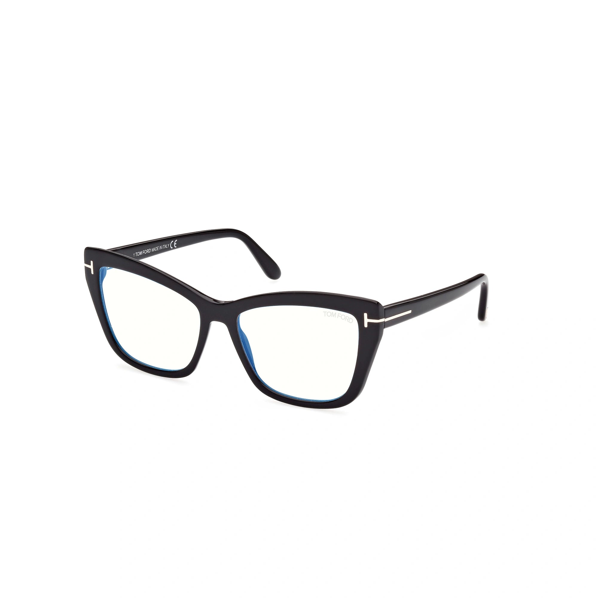 Tom Ford 23549 Womens Cat Eye Optical Frames - Black