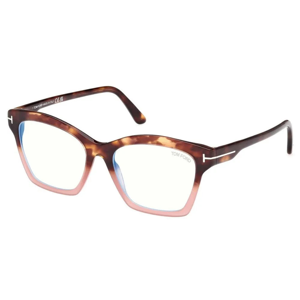 Tom Ford 23584 Womens Cat Eye Optical Frames - Havana