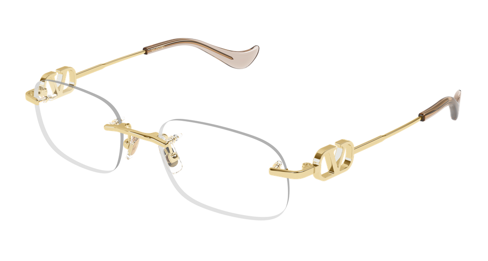Valentino Garavani VG0034O-002 Womens ROUND/OVAL/PANTHOS Optical Frame - Gold