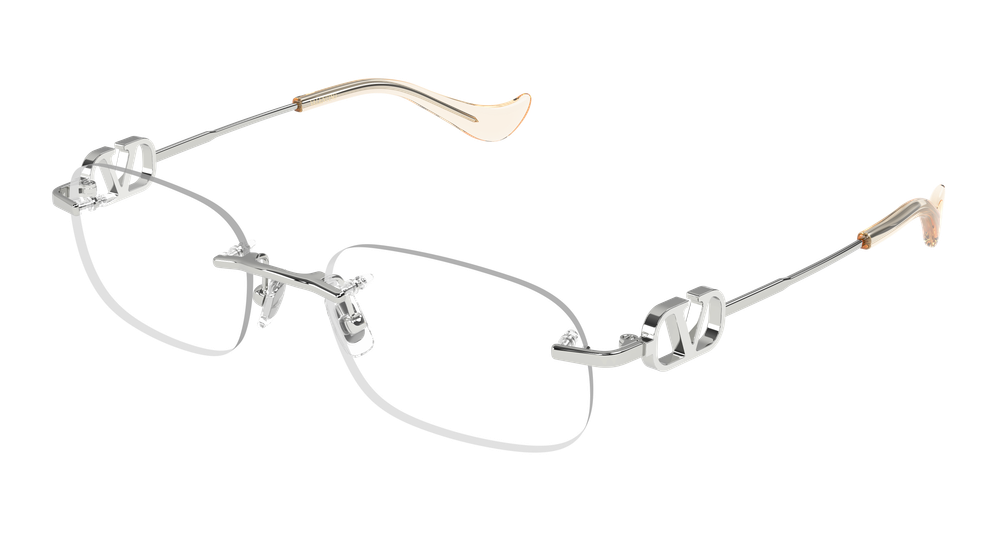 Valentino Garavani VG0034O-001 Womens ROUND/OVAL/PANTHOS Optical Frame - Silver
