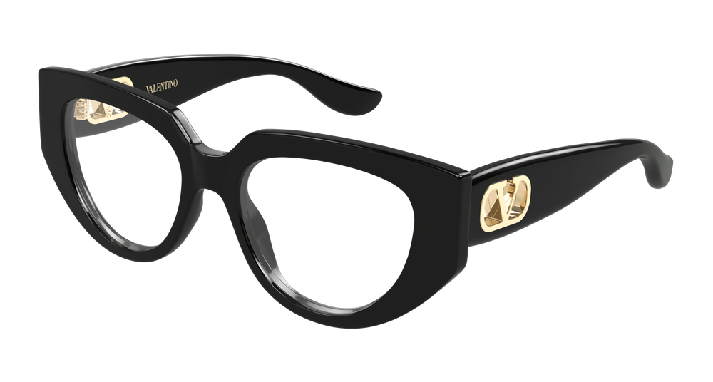 Valentino Garavani VG0004O-001 Womens CAT EYE Optical Frame - Black