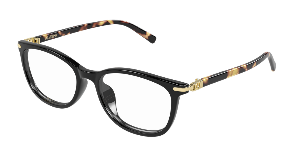 Valentino Garavani VG0051OA-004 Womens RECTANGULAR / SQUARED Optical Frame - Black