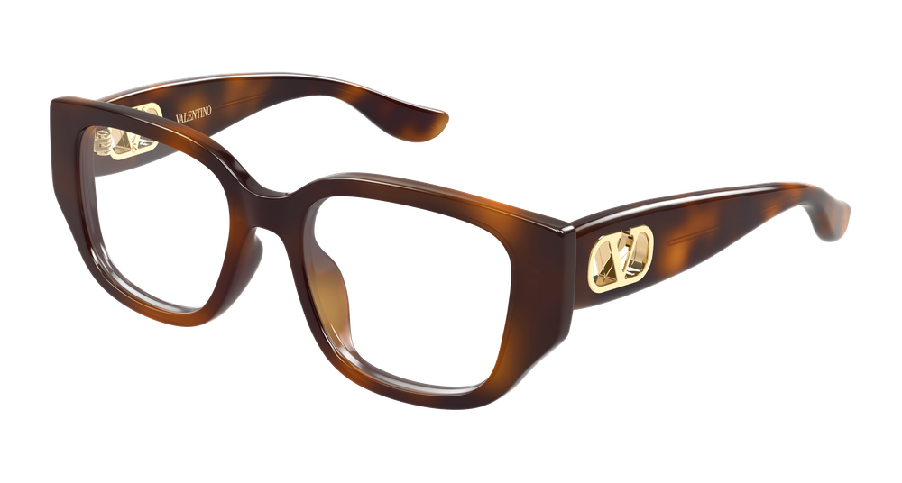 Valentino Garavani VG0037OA-002 Womens RECTANGULAR / SQUARED Optical Frame - Havana
