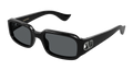 Valentino Garavani VG0016S-001 Womens RECTANGULAR / SQUARED Sunglasses - Black