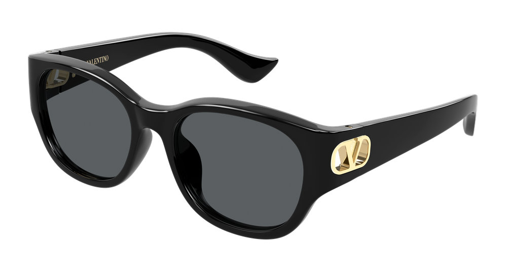 Valentino Garavani VG0039SK-001 Womens RECTANGULAR / SQUARED Sunglasses - Black
