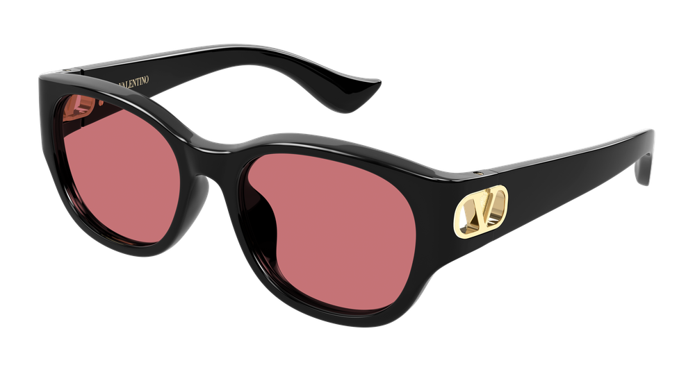 Valentino Garavani VG0039SK-002 Womens RECTANGULAR / SQUARED Sunglasses - Black