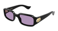 Valentino Garavani VG0016S-002 Womens RECTANGULAR / SQUARED Sunglasses - Black