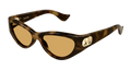 Valentino Garavani VG0014S-003 Womens CAT EYE Sunglasses - Havana