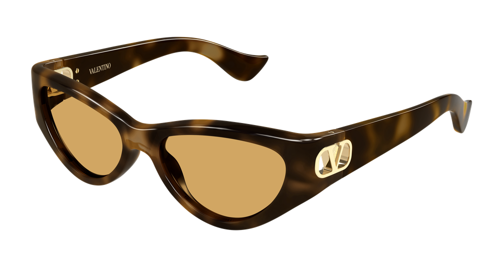 Valentino Garavani VG0014S-003 Womens CAT EYE Sunglasses - Havana
