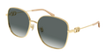 Valentino Garavani VG0042SK-001 Womens ROUND/OVAL/PANTHOS Sunglasses - Gold