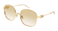 Valentino Garavani VG0028S-003 Womens RECTANGULAR / SQUARED Sunglasses - Gold