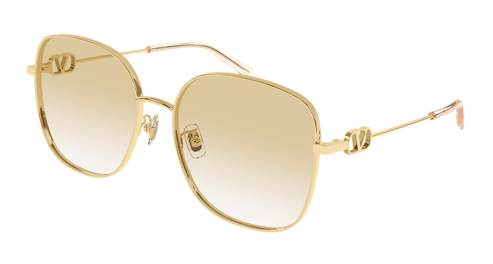 Valentino Garavani VG0042SK-003 Womens ROUND/OVAL/PANTHOS Sunglasses - Gold