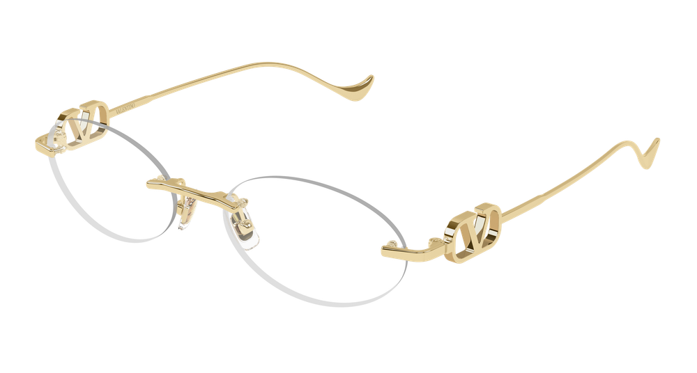 Valentino Garavani VG0032S-005 Womens GEOMETRICAL/DIRECTIONAL Sunglasses - Gold