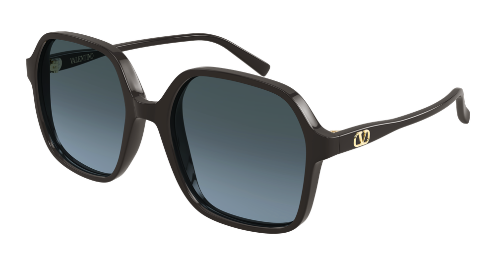 Valentino Garavani VG0018S-004 Womens RECTANGULAR / SQUARED Sunglasses - Grey