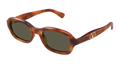 Valentino Garavani VG0010S-002 Womens RECTANGULAR / SQUARED Sunglasses - Havana
