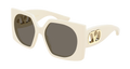 Valentino Garavani VG0002S-004 Womens RECTANGULAR / SQUARED Sunglasses - Ivory