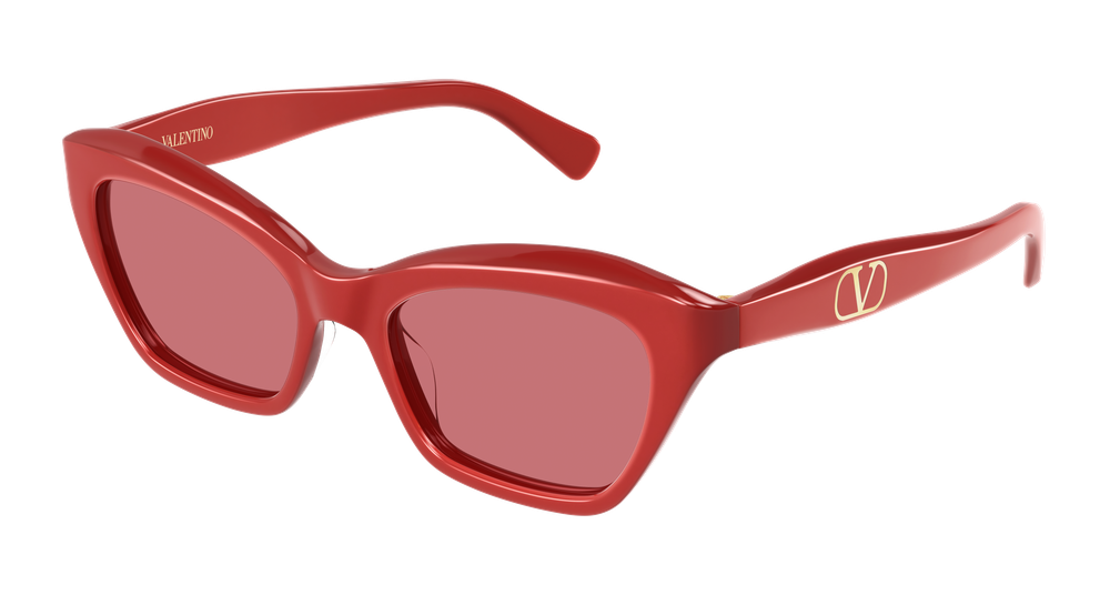 Valentino Garavani VG0009S-004 Womens CAT EYE Sunglasses - Red