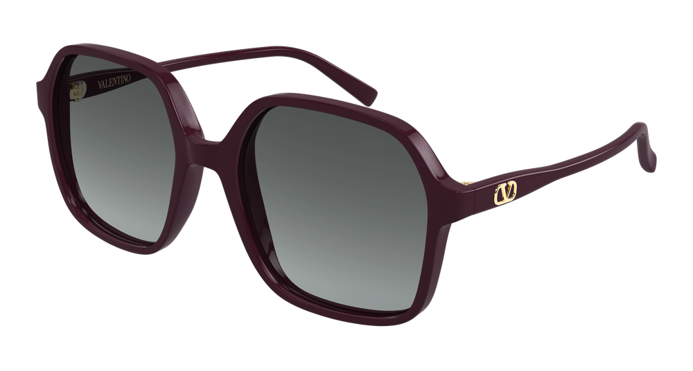 Valentino Garavani VG0018S-003 Womens RECTANGULAR / SQUARED Sunglasses - Violet